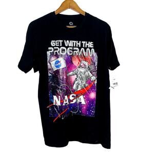 NEW! akademics NASA Graphic Tee Short Sleeve Get w Program - M